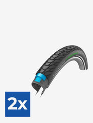 Pneus antilek Schwalbe 5 mm avant + monté arrière