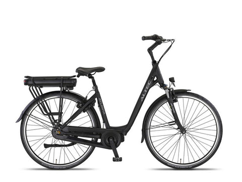 Vélo électrique Altec Atlanta 7 V 28 pouces 49 cm Noir mat 