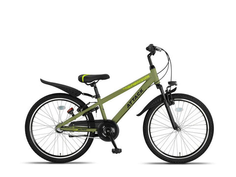 VTT Altec Attack 3v 24 pouces 30 cm Vert armée 