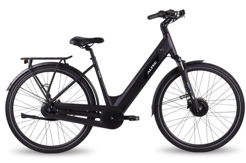 Vélo électrique Altec Avia 8 V 28 pouces 50 cm Noir mat 