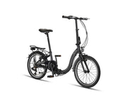 Altec Comfort Vouwfiets Mat Zwart