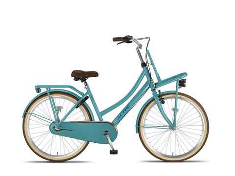 Vélo de transport néerlandais Altec 3v 26 pouces 46 cm Bleu clair 