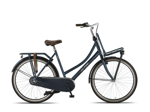 Vélo de transport hollandais Altec 3v 28 pouces 50 cm bleu jeans 