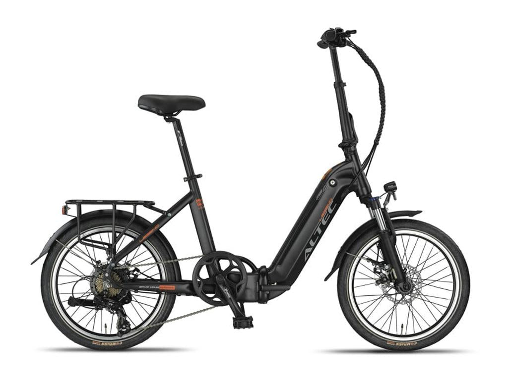 Altec Legend E-Bike Vouwfiets 20inch 34cm Mat Zwart