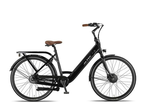 Vélo électrique Altec Liberty 7 V 28 pouces 50 cm Mother's Bike HYD Noir brillant 