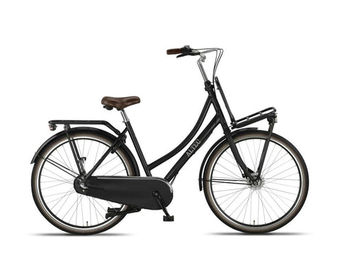 Vélo de transport rétro Altec 3 V 28 pouces 50 cm Noir mat 