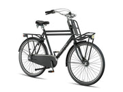 Altec Retro Transportfiets Mat Zwart