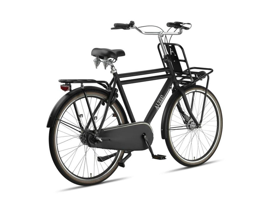 Altec Retro Transportfiets Mat Zwart