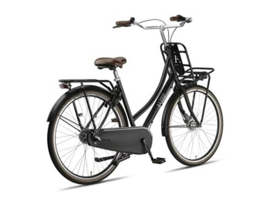 Altec Retro Transportfiets Mat Zwart