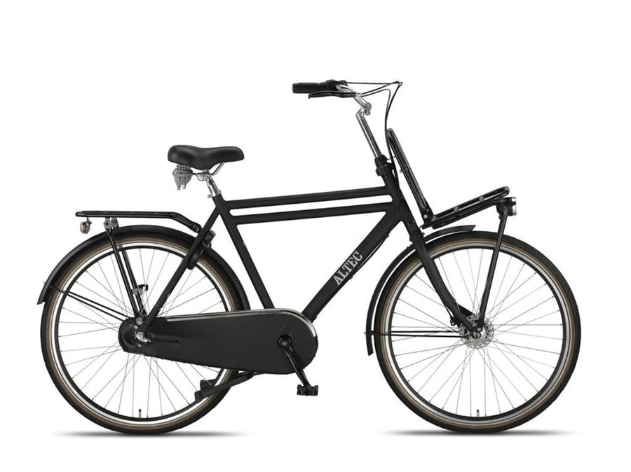 Altec Retro Transportfiets Mat Zwart
