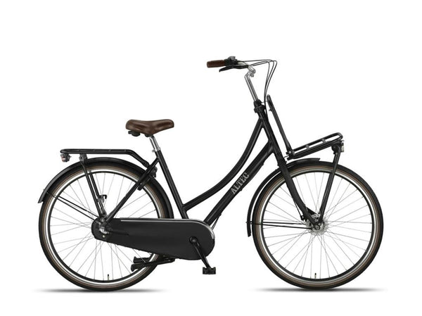 Altec Retro Transportfiets Mat Zwart