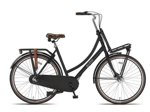 Vélo de transport rétro Altec 3 V 28 pouces 57 cm Noir mat 