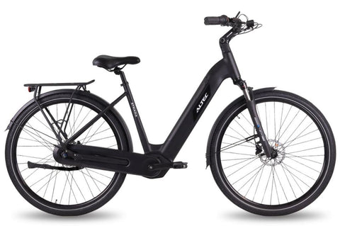 Vélo électrique Altec Strada 8 V 28 pouces 50 cm Noir mat 