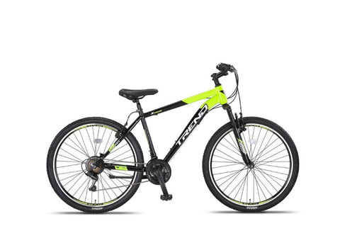 Tendance altec 27,5 pouces 46 cm mtb noir / citron vert