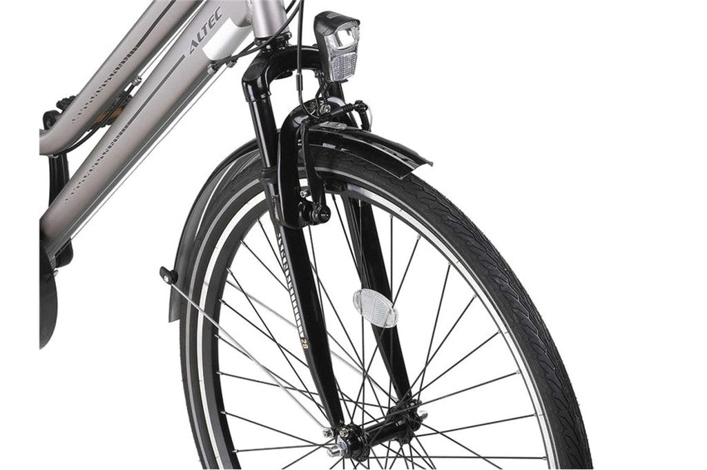 Altec Ventura Trekking V-Brakes 28 inch Fume-Black