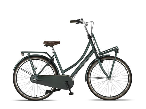 Vélo de transport vintage Altec 3 V 28 pouces 53 cm Vert métallisé 