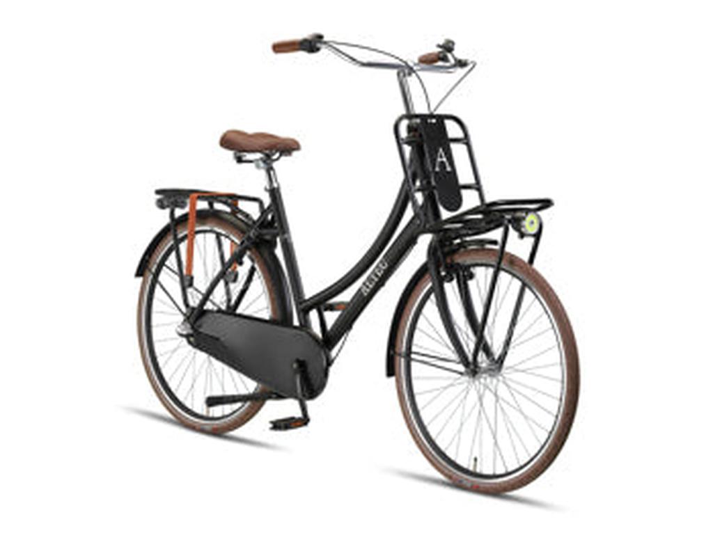 Altec Vintage Transportfiets 3v 28inch 57cm Mat Zwart