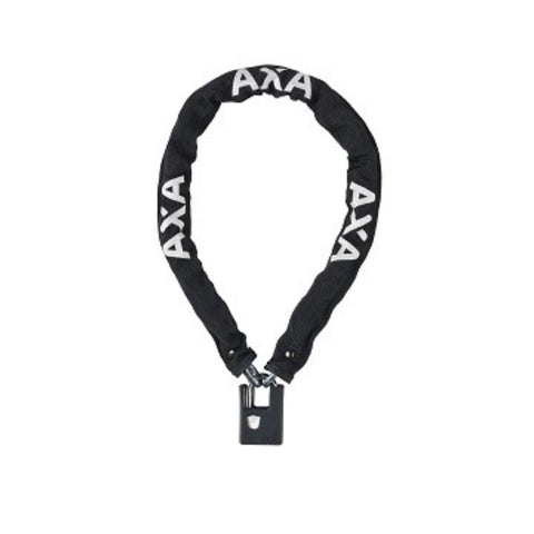 Antivol chaîne Axa Clinch noir 85cm monté