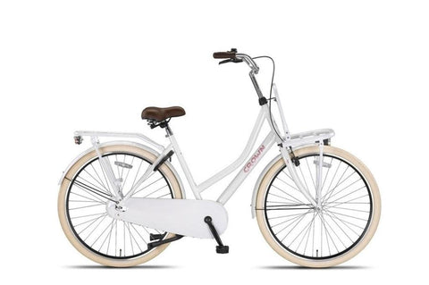 Holland Transportfiets Holywood Blanc