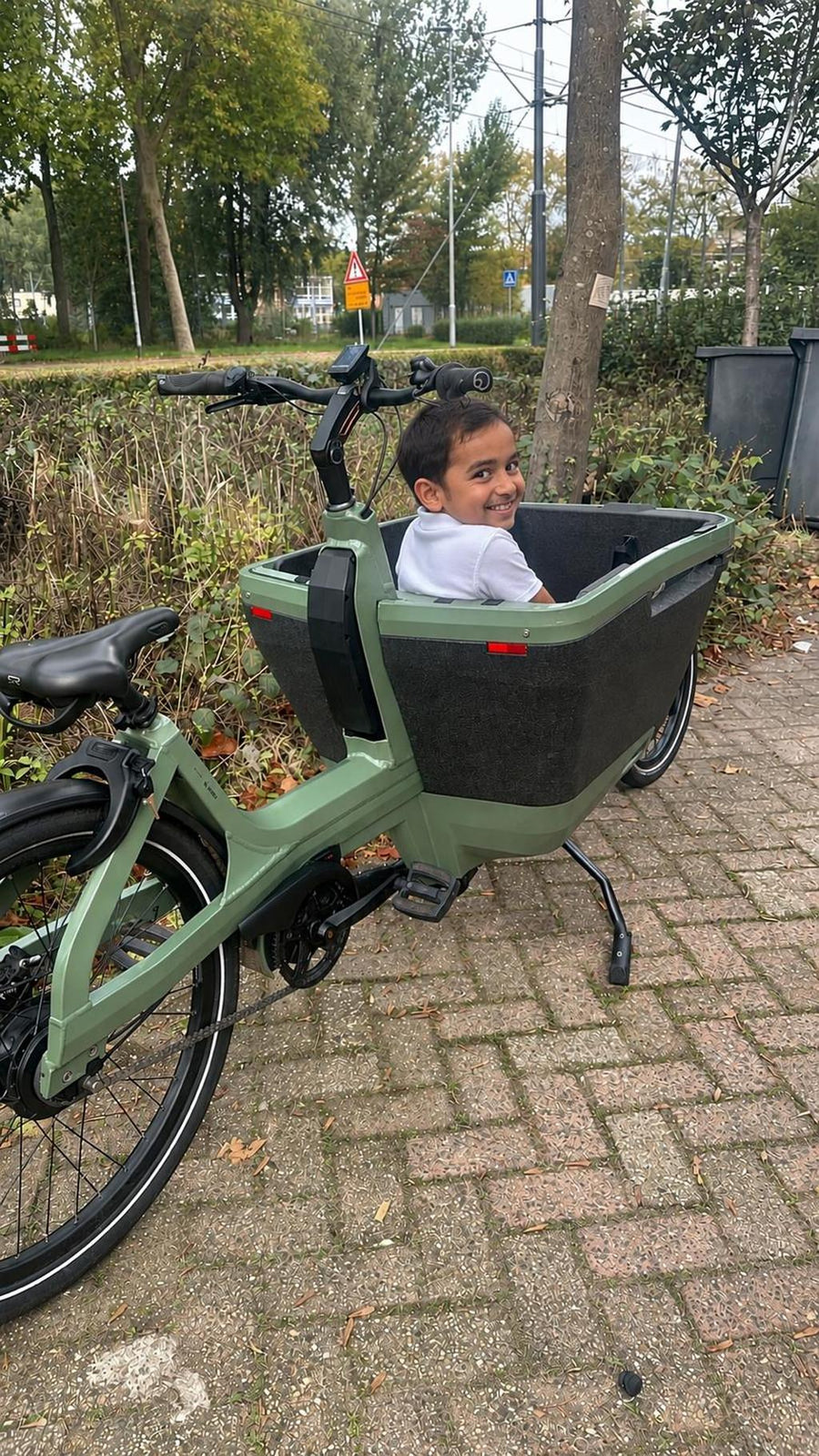 Vélo cargo électrique Lovens Explorer