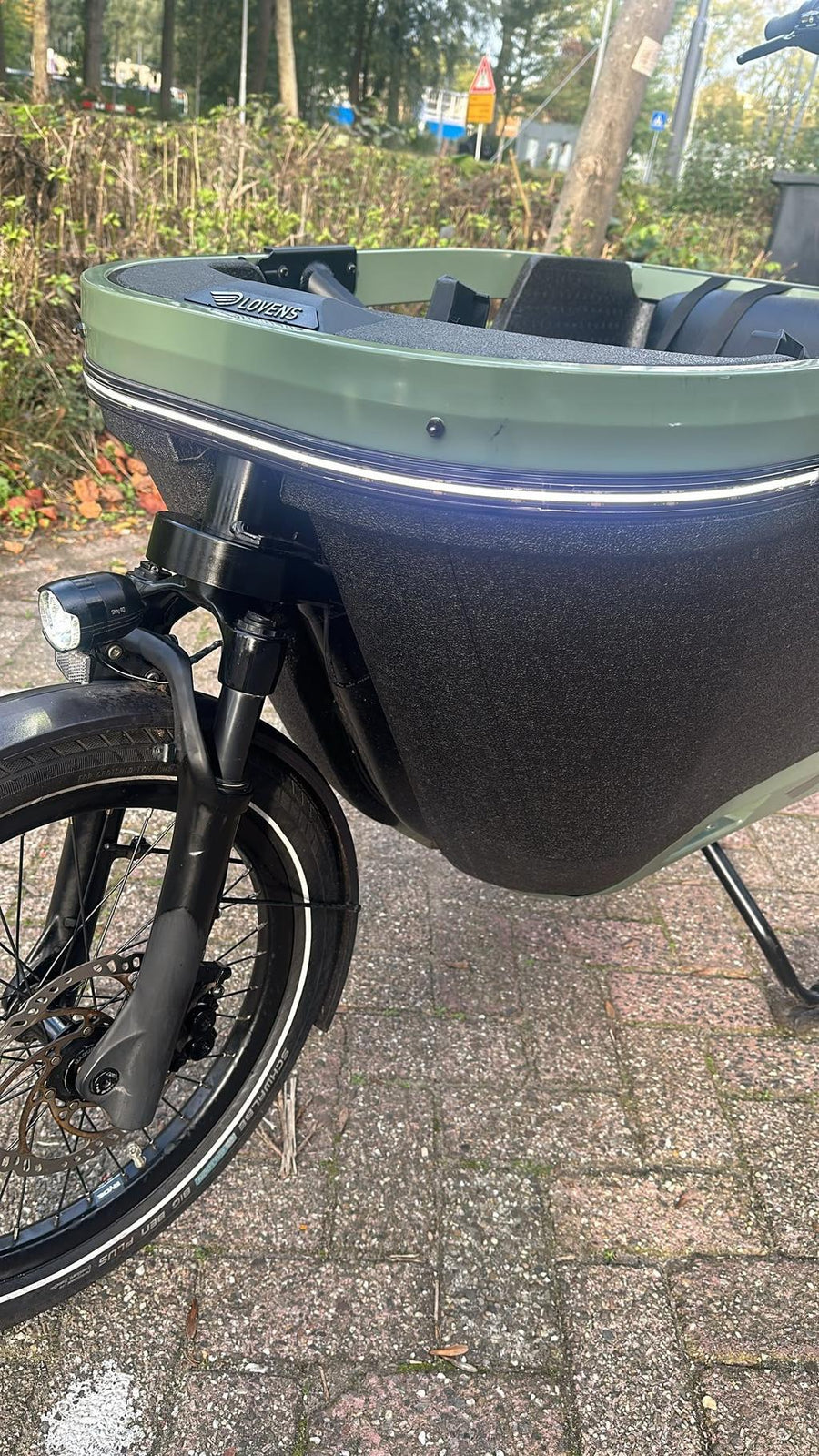 Vélo cargo électrique Lovens Explorer