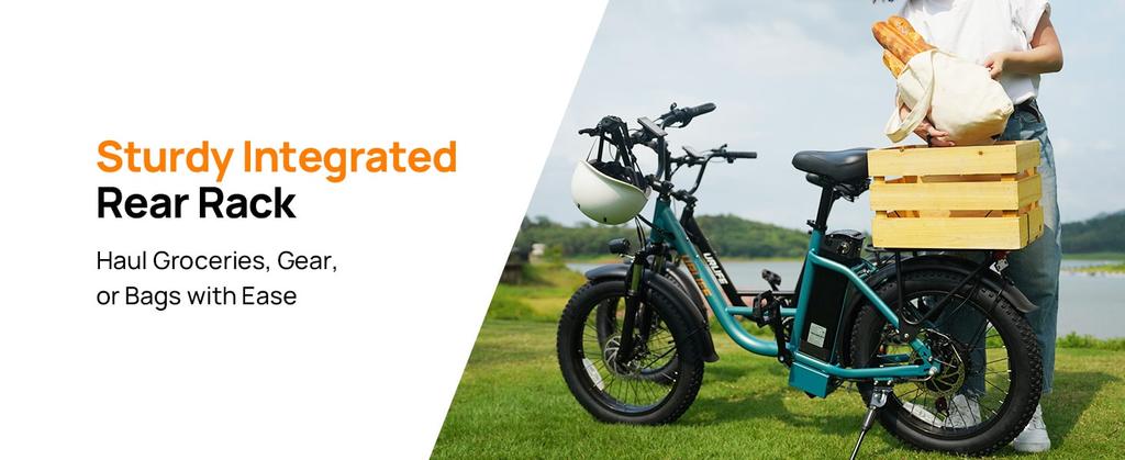 NIEUW Urlief Fatbike Elektrische Fiets 7v 20inch 41cm