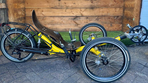 Vélo couché Optima Rhino FS 27 V 20 pouces 