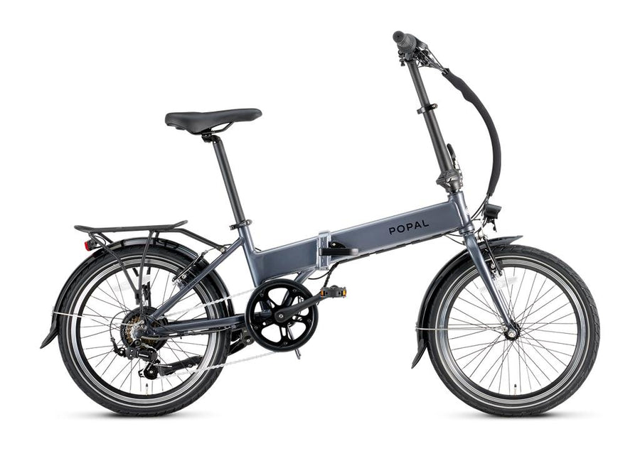 Popal E-Folt Vouwfiets Grijs