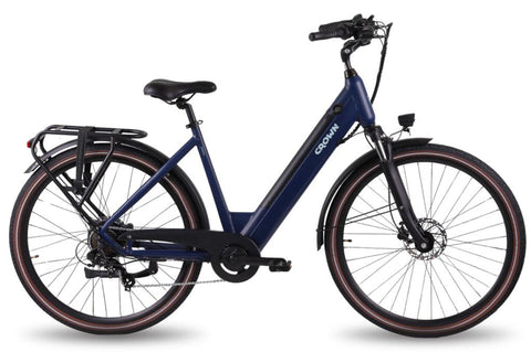 Porto E-Bike 7v 28pouces 53cm Bleu Nuit 