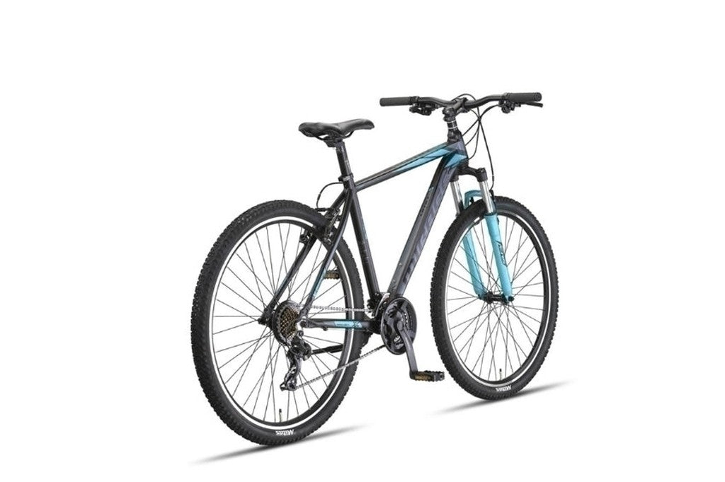 Umit Mirage 27.5 inch 50cm MTB V-Brakes Zwart/Turquoise