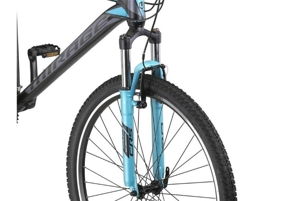 Umit Mirage 27.5 inch 50cm MTB V-Brakes Zwart/Turquoise